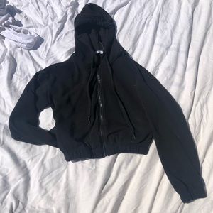 Basic Black Hoodie (with zipper)